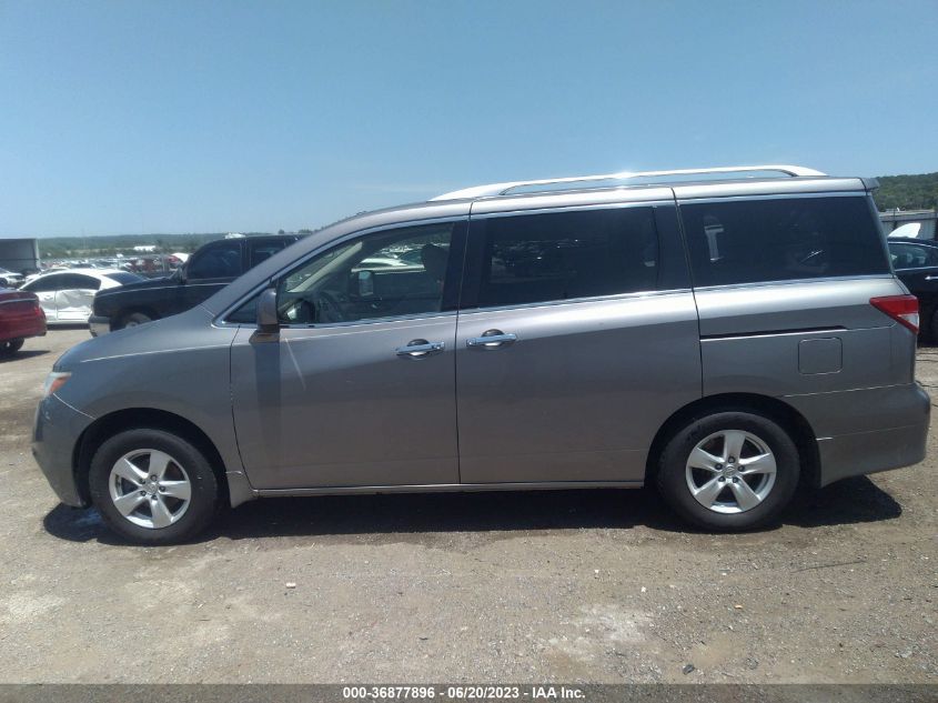 2013 NISSAN QUEST SV - JN8AE2KPXD9070087