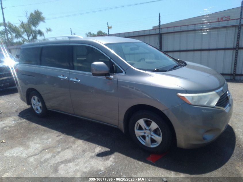 2013 NISSAN QUEST SV - JN8AE2KPXD9070087