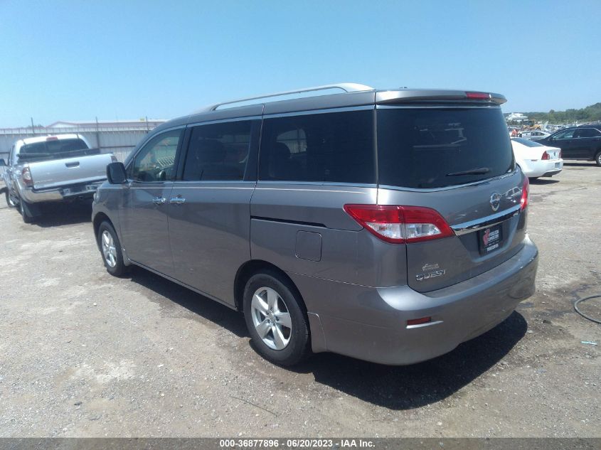 2013 NISSAN QUEST SV - JN8AE2KPXD9070087