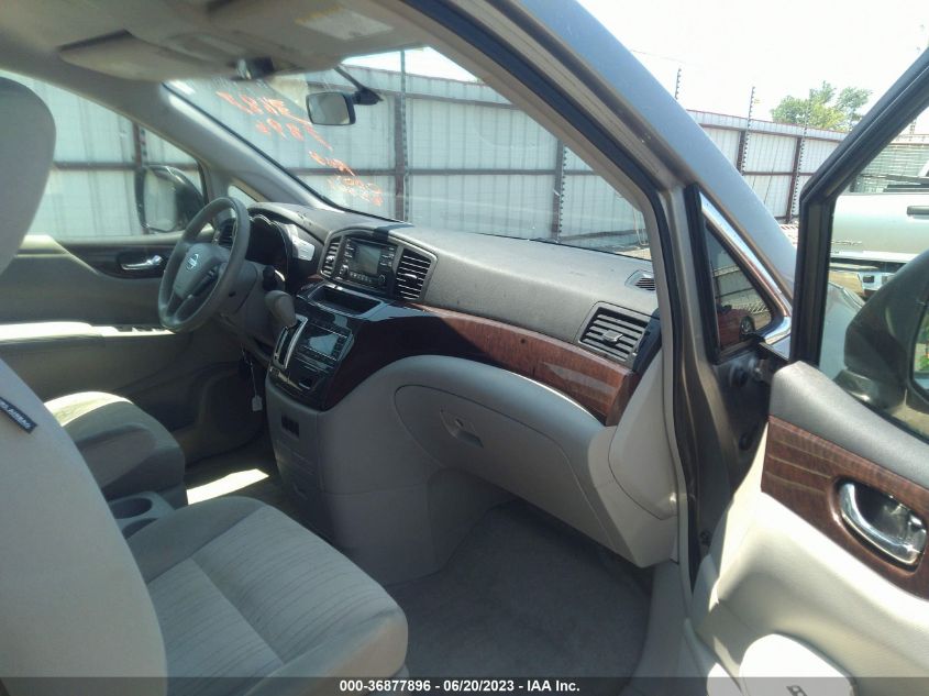 2013 NISSAN QUEST SV - JN8AE2KPXD9070087