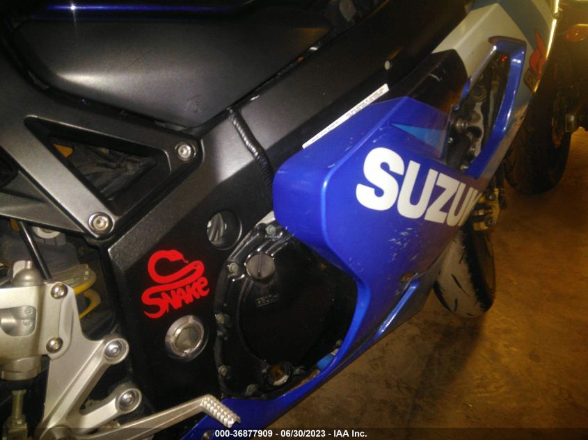 2005 SUZUKI GSX-R600 K - JS1GN7CA652115091