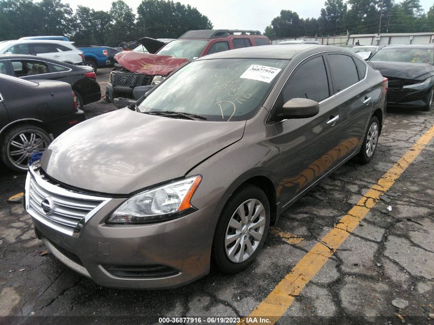 2015 NISSAN SENTRA S/SV/SR/SL - 3N1AB7AP5FL685503
