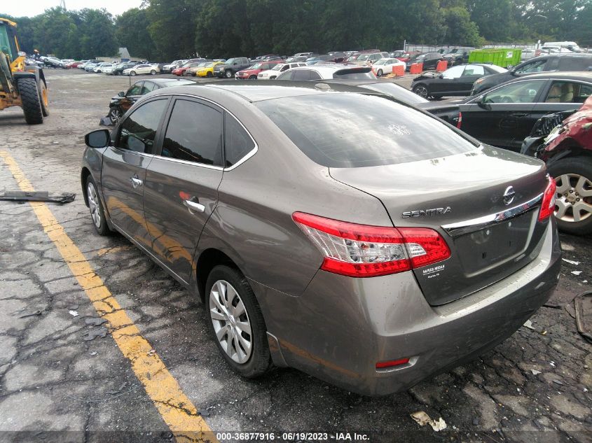 2015 NISSAN SENTRA S/SV/SR/SL - 3N1AB7AP5FL685503