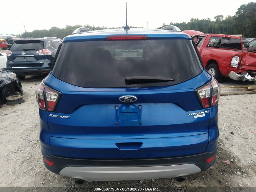 2017 FORD ESCAPE TITANIUM - 1FMCU0JD7HUB26231