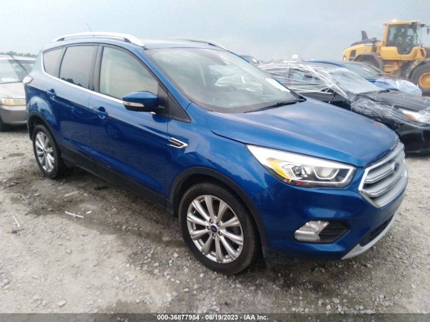 2017 FORD ESCAPE TITANIUM - 1FMCU0JD7HUB26231