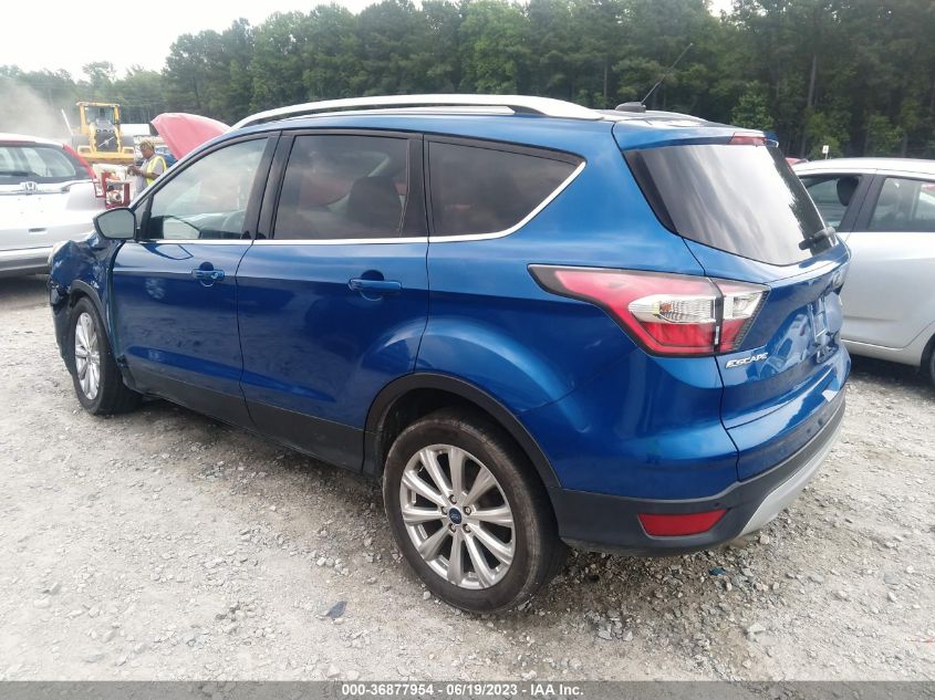 2017 FORD ESCAPE TITANIUM - 1FMCU0JD7HUB26231