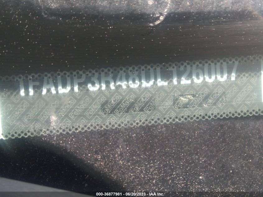 2013 FORD FOCUS ELECTRIC - 1FADP3R48DL126007