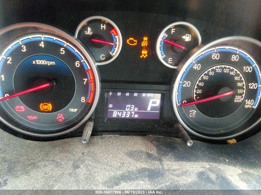 2013 SUZUKI SX4 CROSSOVER JS2YB5A34D6100940