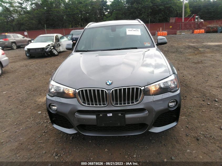 2017 BMW X3 XDRIVE28I - 5UXWX9C56H0T14456