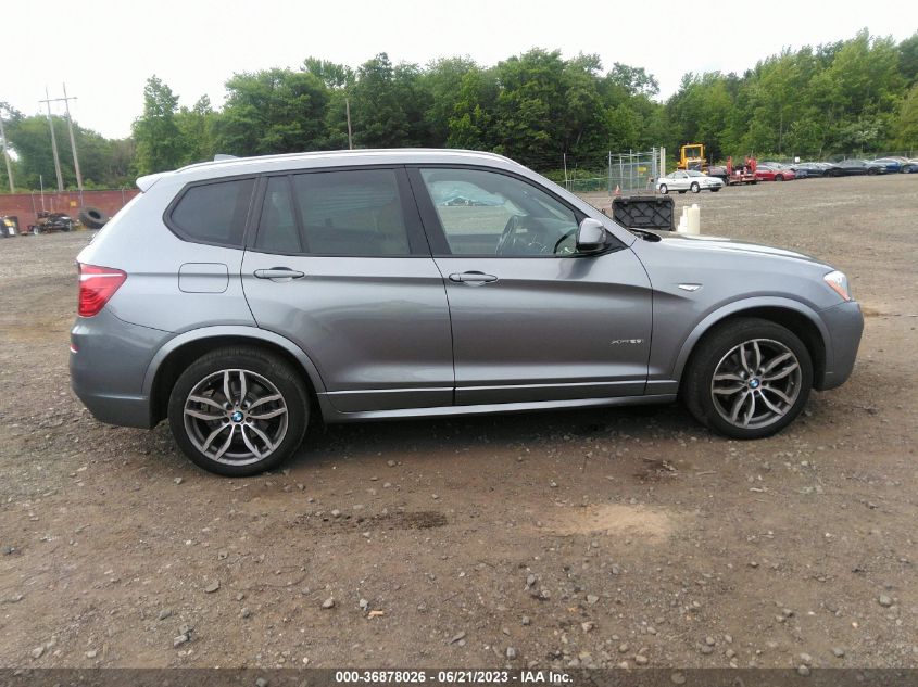 2017 BMW X3 XDRIVE28I - 5UXWX9C56H0T14456