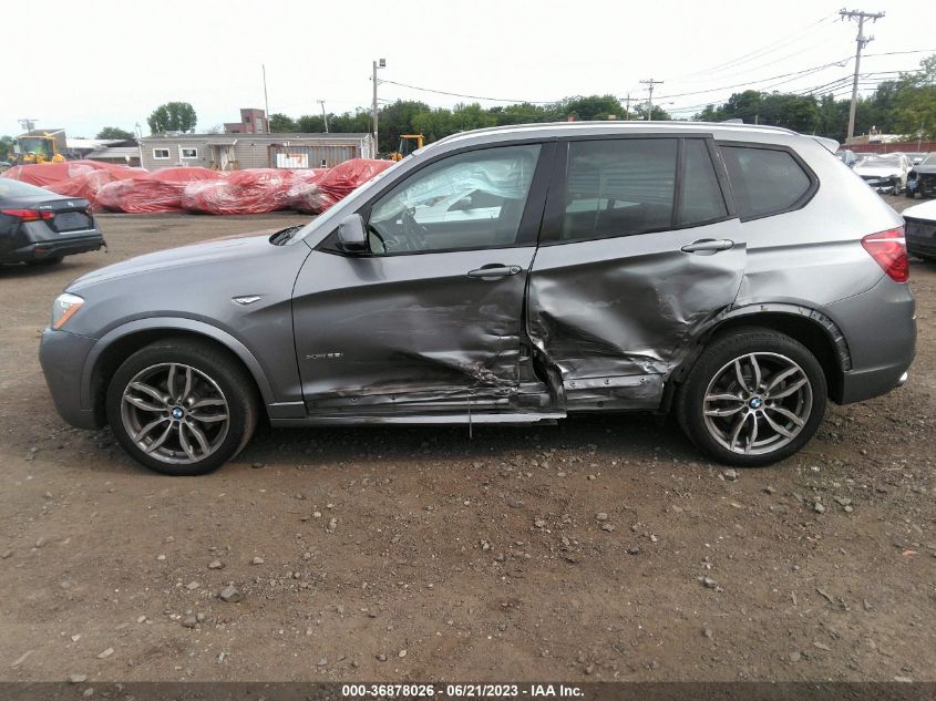 2017 BMW X3 XDRIVE28I - 5UXWX9C56H0T14456