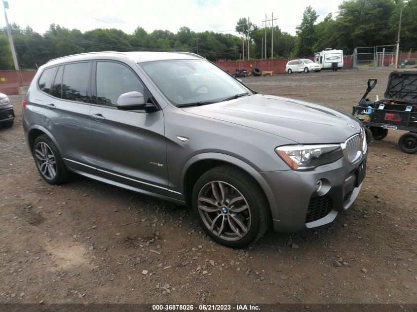 2017 BMW X3 XDRIVE28I - 5UXWX9C56H0T14456