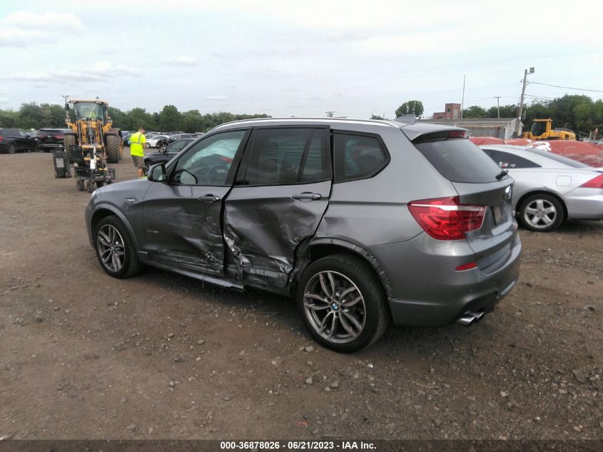 2017 BMW X3 XDRIVE28I - 5UXWX9C56H0T14456