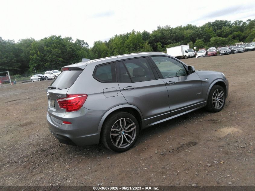 2017 BMW X3 XDRIVE28I - 5UXWX9C56H0T14456