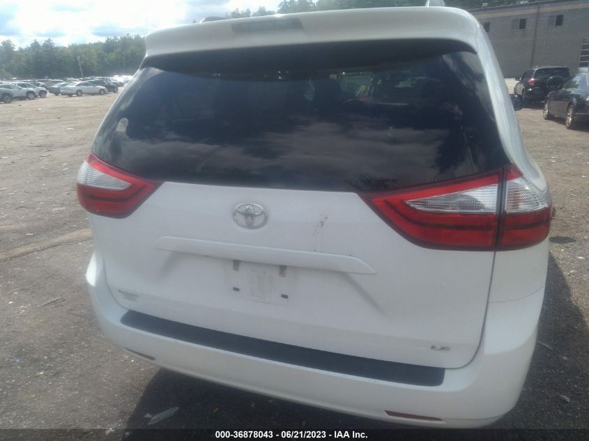 2017 TOYOTA SIENNA LE - 5TDKZ3DC0HS797119