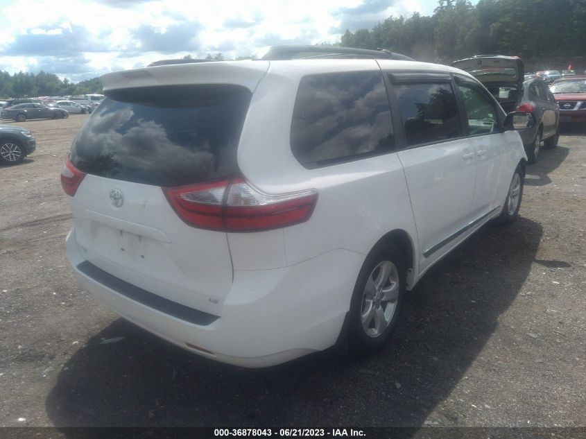 2017 TOYOTA SIENNA LE - 5TDKZ3DC0HS797119