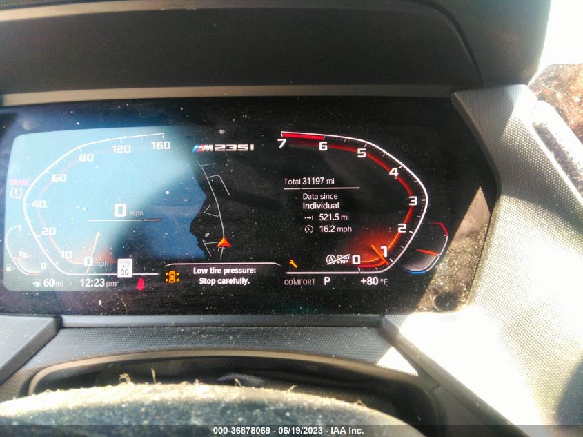 2021 BMW 2 SERIES M235I XDRIVE - WBA13AL03M7G66814