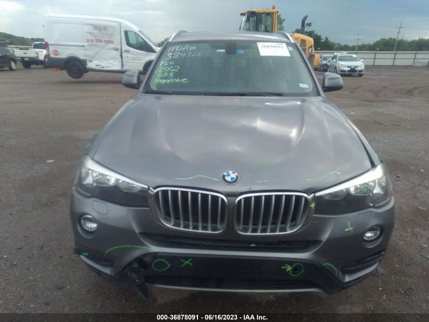 2015 BMW X3 XDRIVE28I - 5UXWX9C58F0D47555