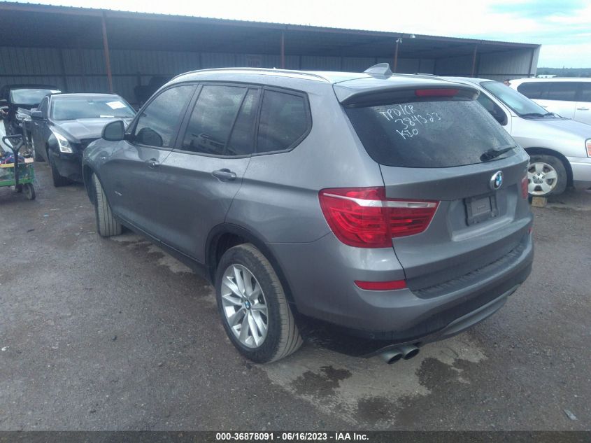 2015 BMW X3 XDRIVE28I - 5UXWX9C58F0D47555