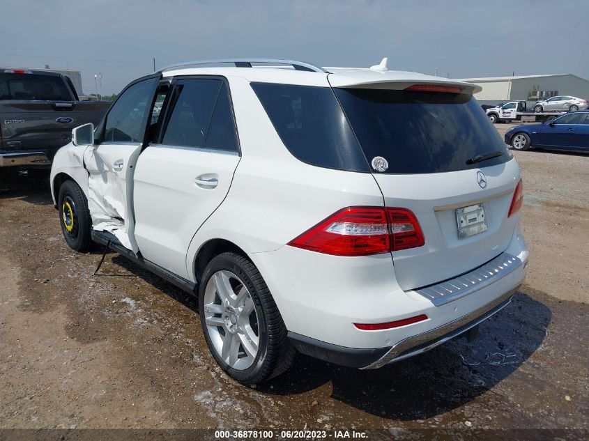 2014 MERCEDES-BENZ M-CLASS ML 350 - 4JGDA5JB9EA349702