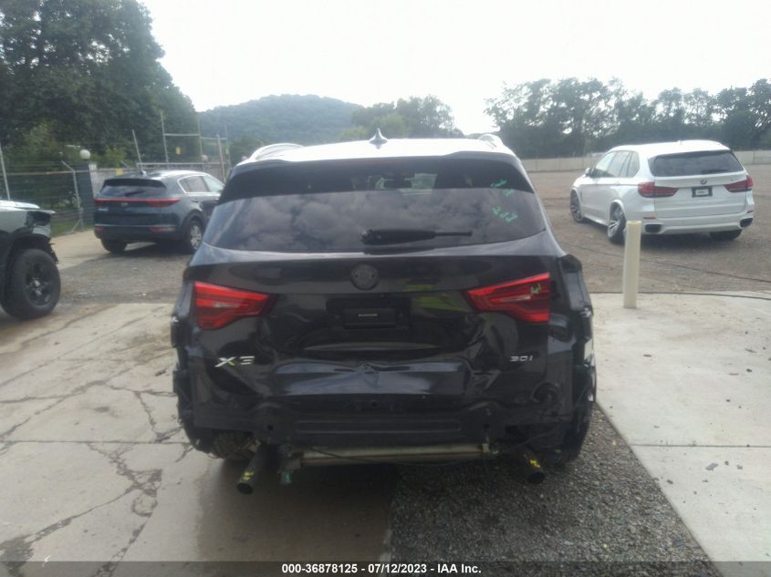 2019 BMW X3 XDRIVE30I - 5UXTR9C59KLR09580