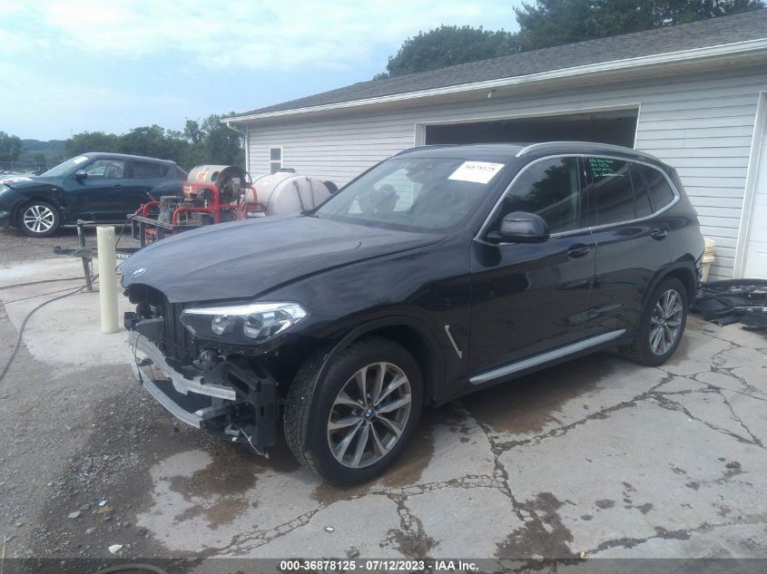 2019 BMW X3 XDRIVE30I - 5UXTR9C59KLR09580