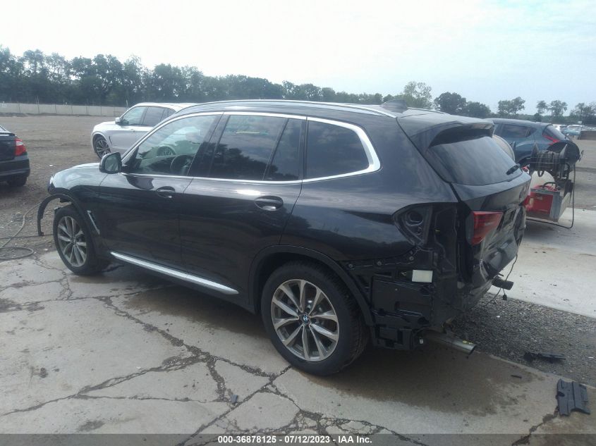 2019 BMW X3 XDRIVE30I - 5UXTR9C59KLR09580