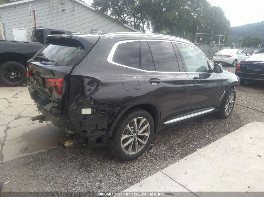 2019 BMW X3 XDRIVE30I - 5UXTR9C59KLR09580