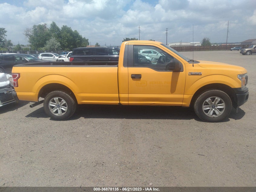 VIN 1FTMF1CP6JKE93042 2018 FORD F-150 XL/XLT