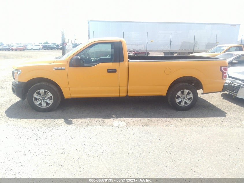 VIN 1FTMF1CP6JKE93042 2018 FORD F-150 XL/XLT