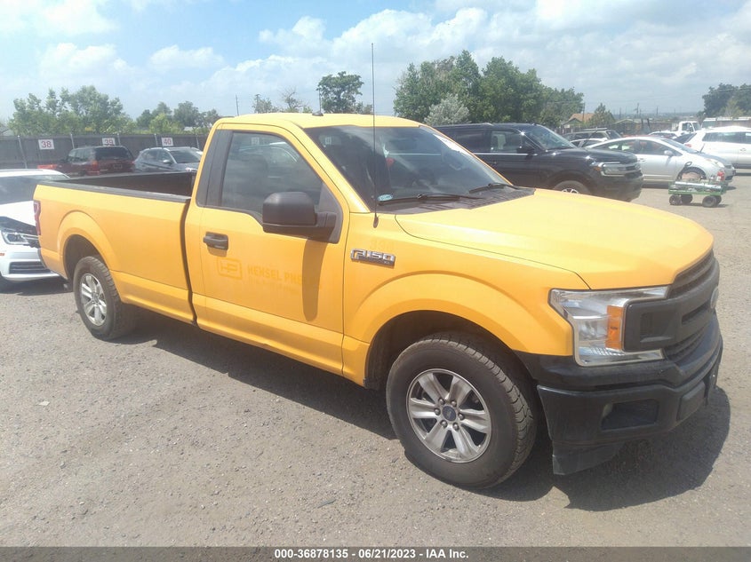 VIN 1FTMF1CP6JKE93042 2018 FORD F-150 XL/XLT
