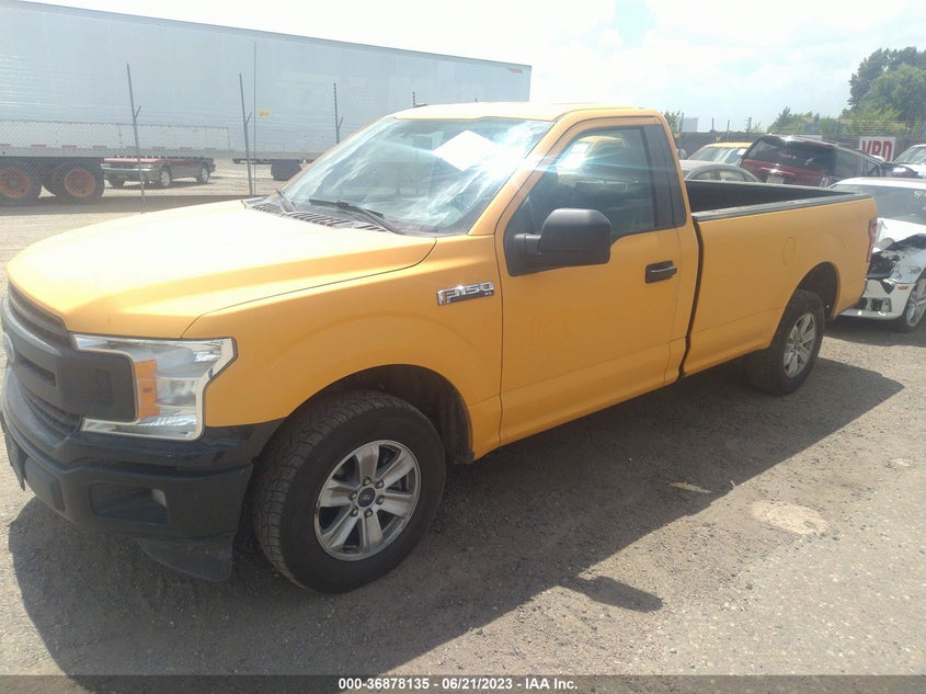 VIN 1FTMF1CP6JKE93042 2018 FORD F-150 XL/XLT