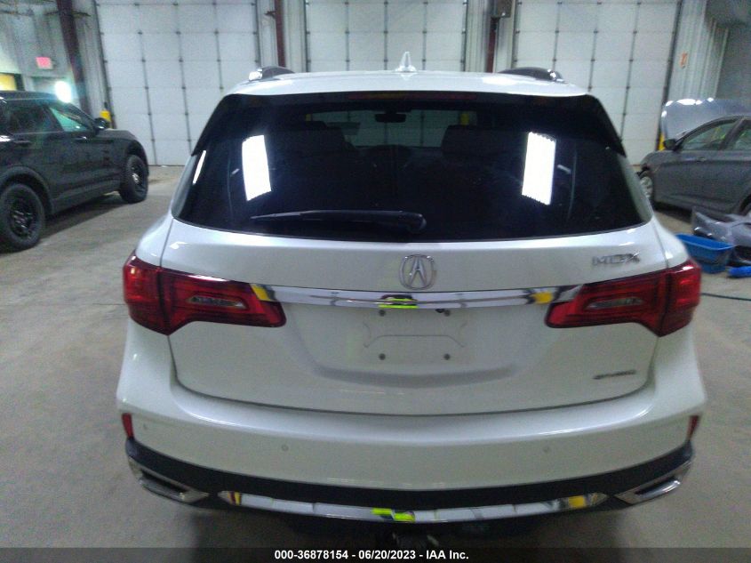 2017 ACURA MDX W/ADVANCE - 5FRYD4H94HB020202