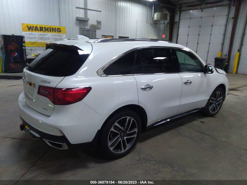 2017 ACURA MDX W/ADVANCE - 5FRYD4H94HB020202