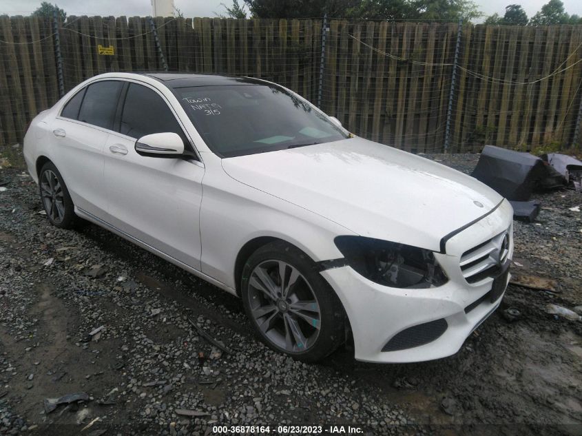 2016 MERCEDES-BENZ C-CLASS C 300 - 55SWF4KB4GU150556