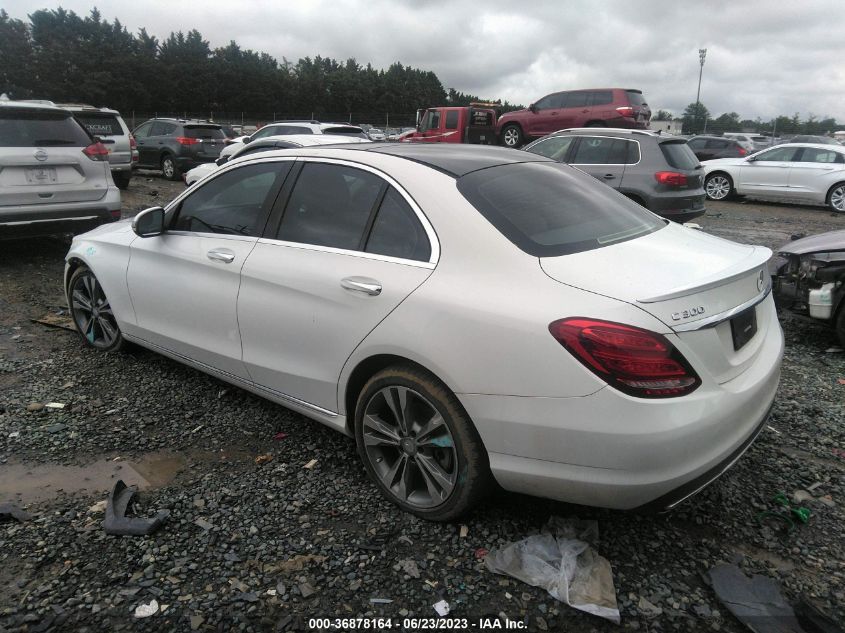 2016 MERCEDES-BENZ C-CLASS C 300 - 55SWF4KB4GU150556