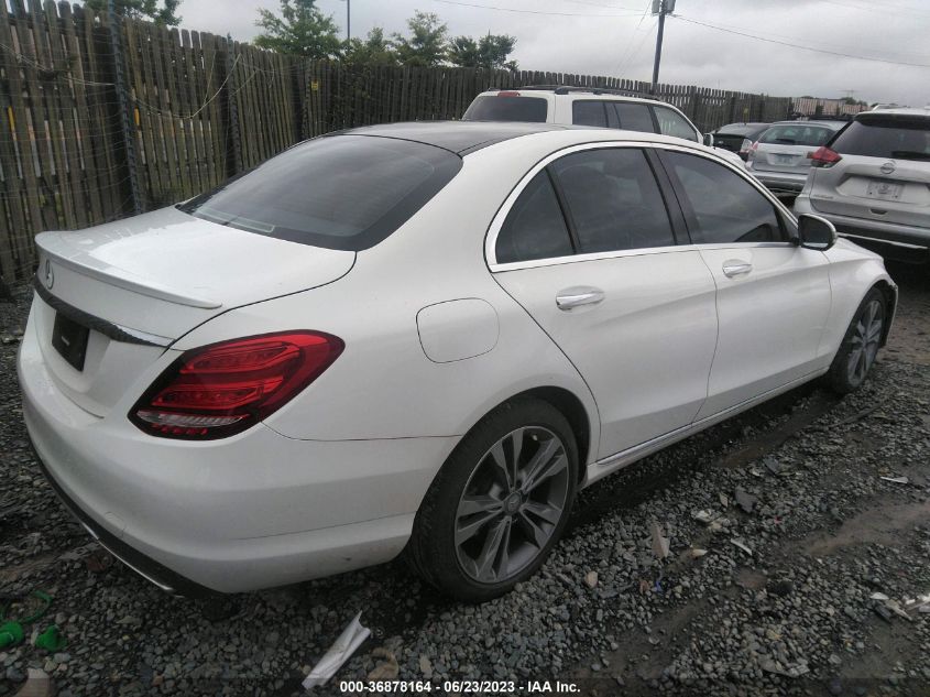2016 MERCEDES-BENZ C-CLASS C 300 - 55SWF4KB4GU150556