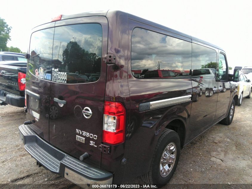 2013 NISSAN NVP SL 5BZAF0AA1DN202154