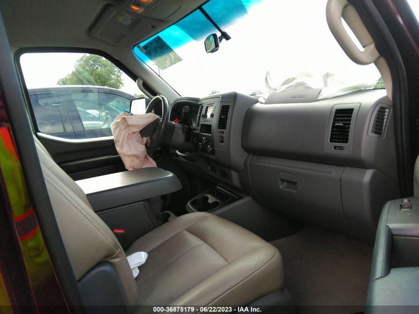 2013 NISSAN NVP SL 5BZAF0AA1DN202154