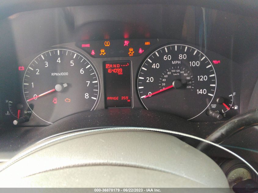 2013 NISSAN NVP SL 5BZAF0AA1DN202154