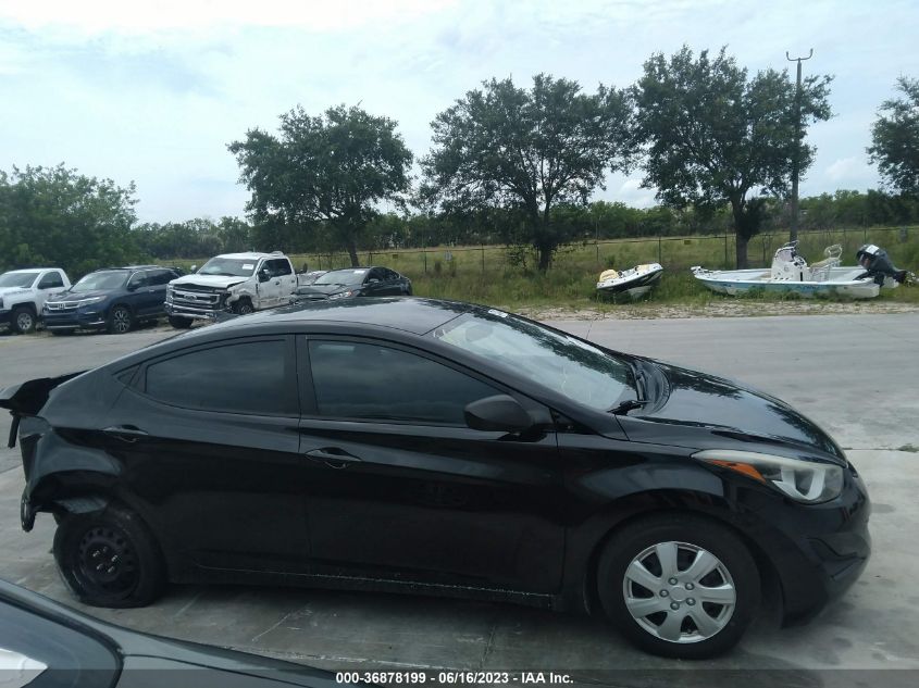 2016 HYUNDAI ELANTRA SE - KMHDH4AE2GU512269
