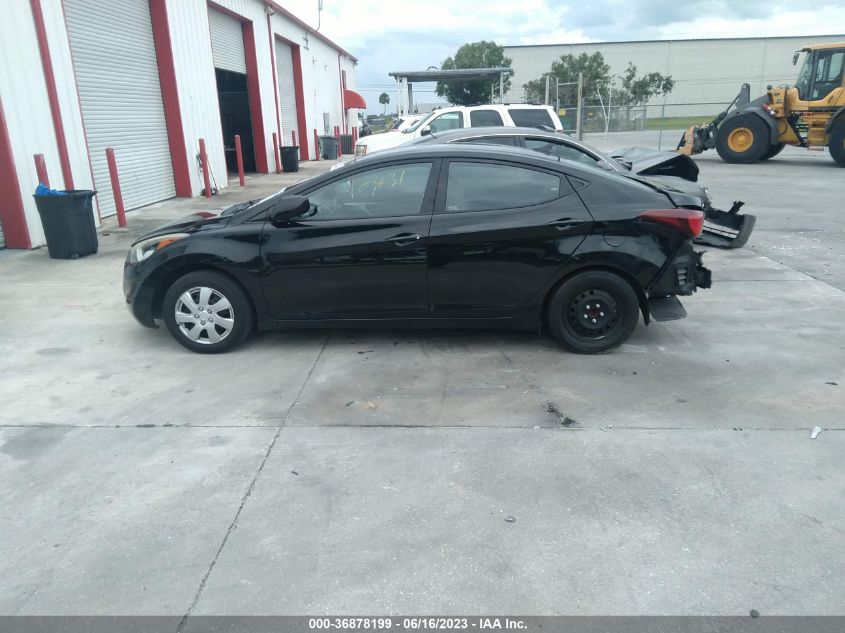 2016 HYUNDAI ELANTRA SE - KMHDH4AE2GU512269