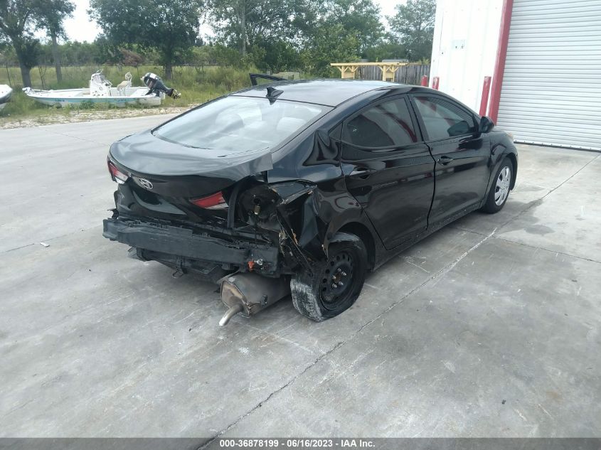 2016 HYUNDAI ELANTRA SE - KMHDH4AE2GU512269