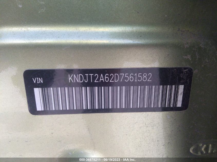 2013 KIA SOUL +/!/SPORT - KNDJT2A62D7561582
