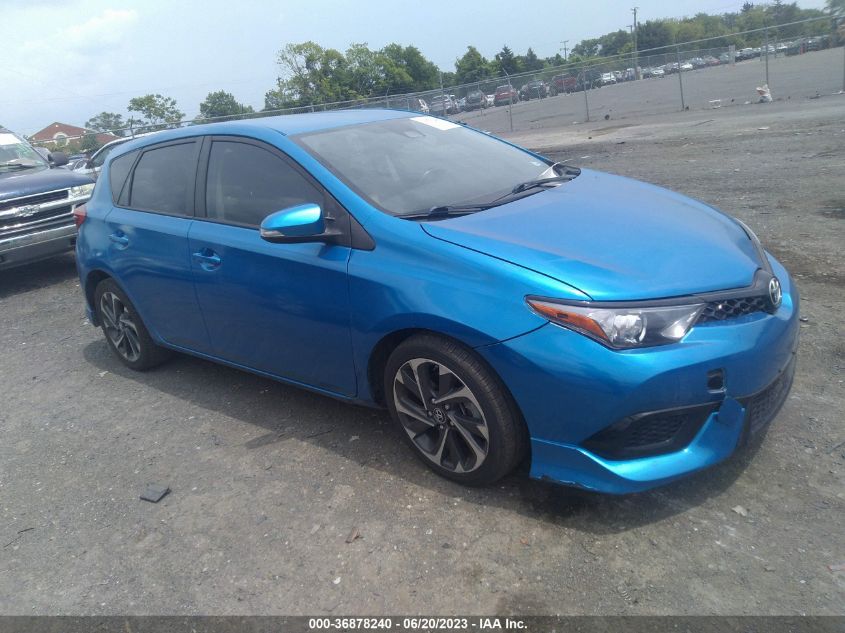 2018 TOYOTA COROLLA IM - JTNKARJEXJJ565061