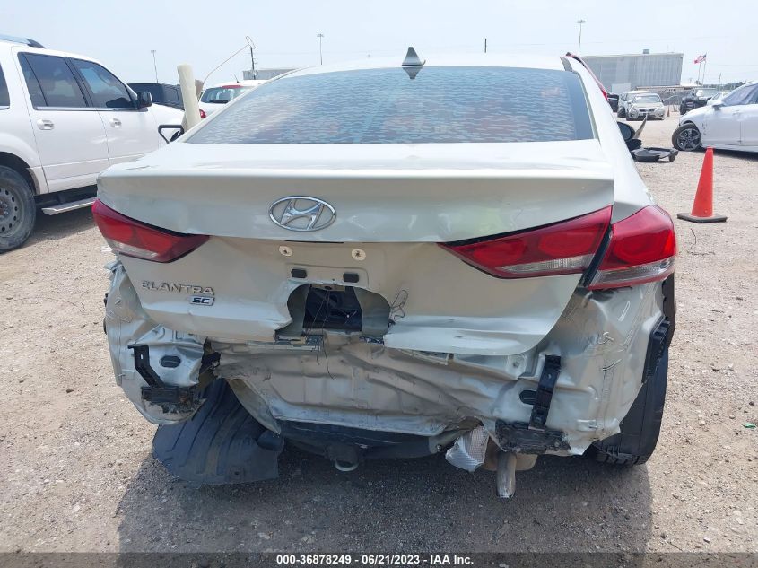 2017 HYUNDAI ELANTRA SE - 5NPD74LF5HH054168