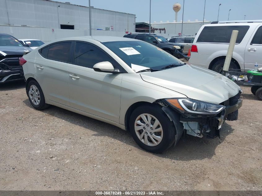 2017 HYUNDAI ELANTRA SE - 5NPD74LF5HH054168