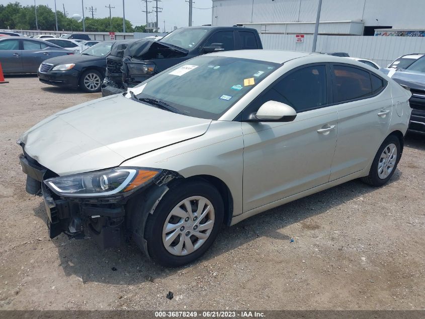 2017 HYUNDAI ELANTRA SE - 5NPD74LF5HH054168