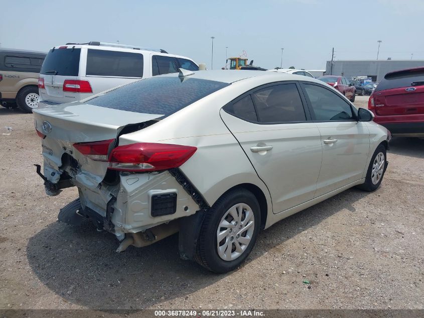 2017 HYUNDAI ELANTRA SE - 5NPD74LF5HH054168