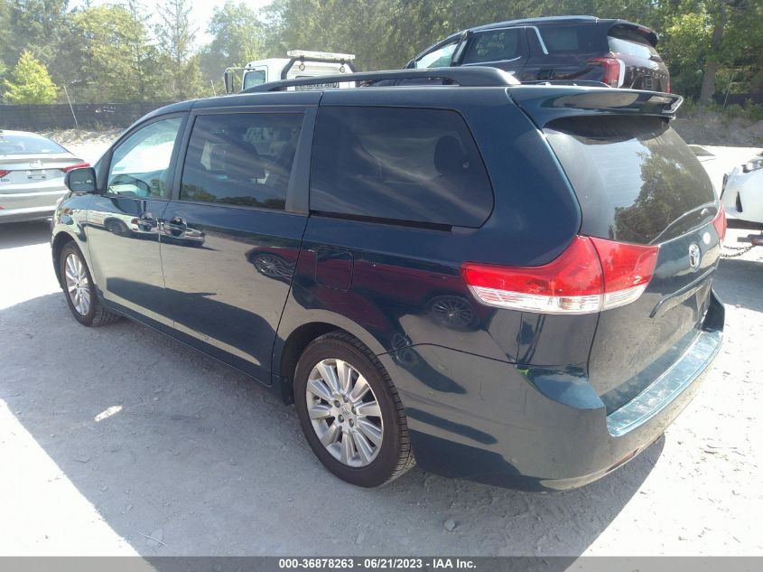 5TDDK3DC7CS039526 2012 TOYOTA SIENNA, photo no. 3